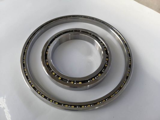 K02508AR0 angular contact bearing kaydon 25x41x8mm with brass cage china factory Precision robot joint bearings